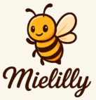 Logo miel et abeille